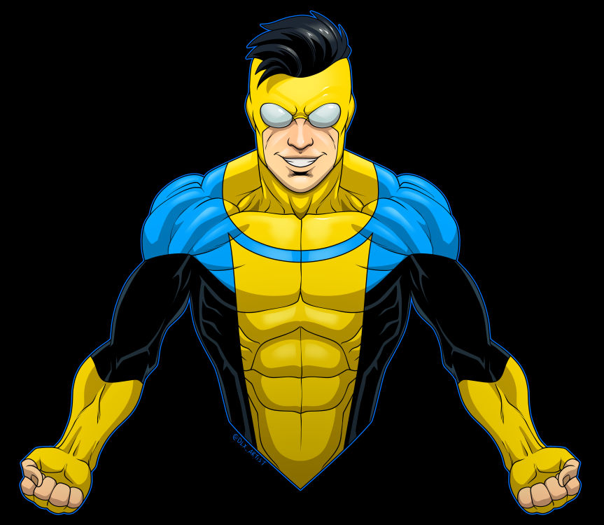 Invincible by dwaynebiddixart on DeviantArt