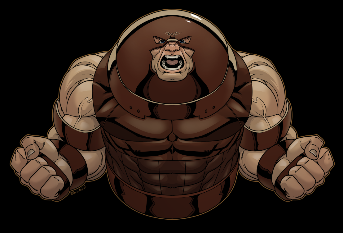 Juggernaut by dwaynebiddixart on DeviantArt