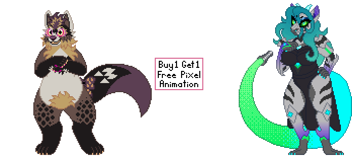 CLOSED - Buy 1 Get 1 Free Pixel Animation