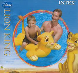 inflatable lion