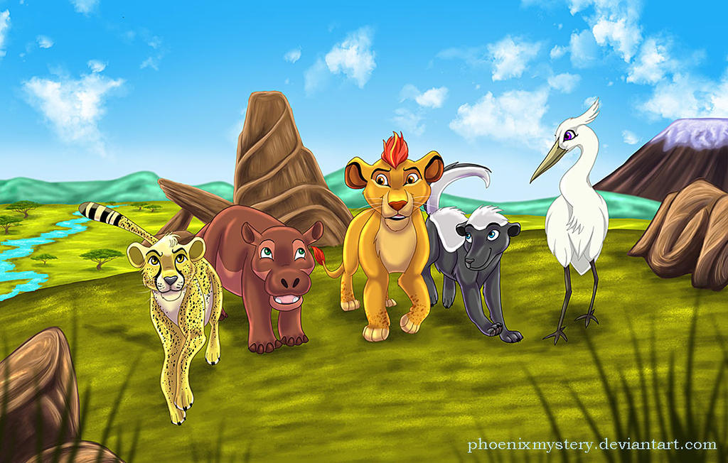 The lion guard by PhoenixMystery on DeviantArt.