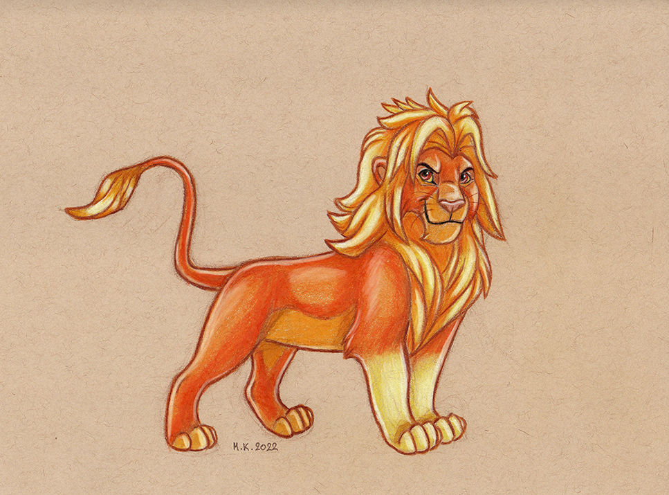 Super Saiyan Simba by PhoenixMystery on DeviantArt
