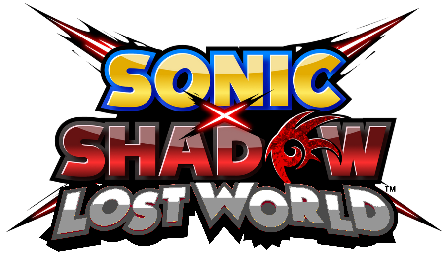 sonic x shadow Lost World official logo png by TheMovieverse sonic x shadow Lost World official logo png by TheMovieverse