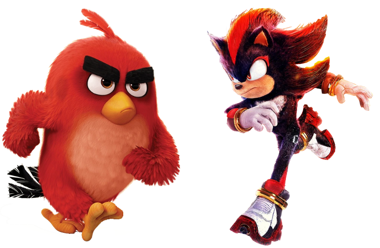Red vs Shadow by TheMovieverse on DeviantArt