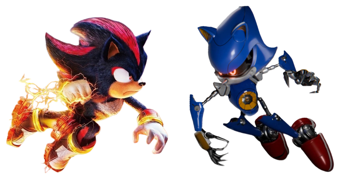 Shadow vs Metal Sonic by TheMovieverse on DeviantArt