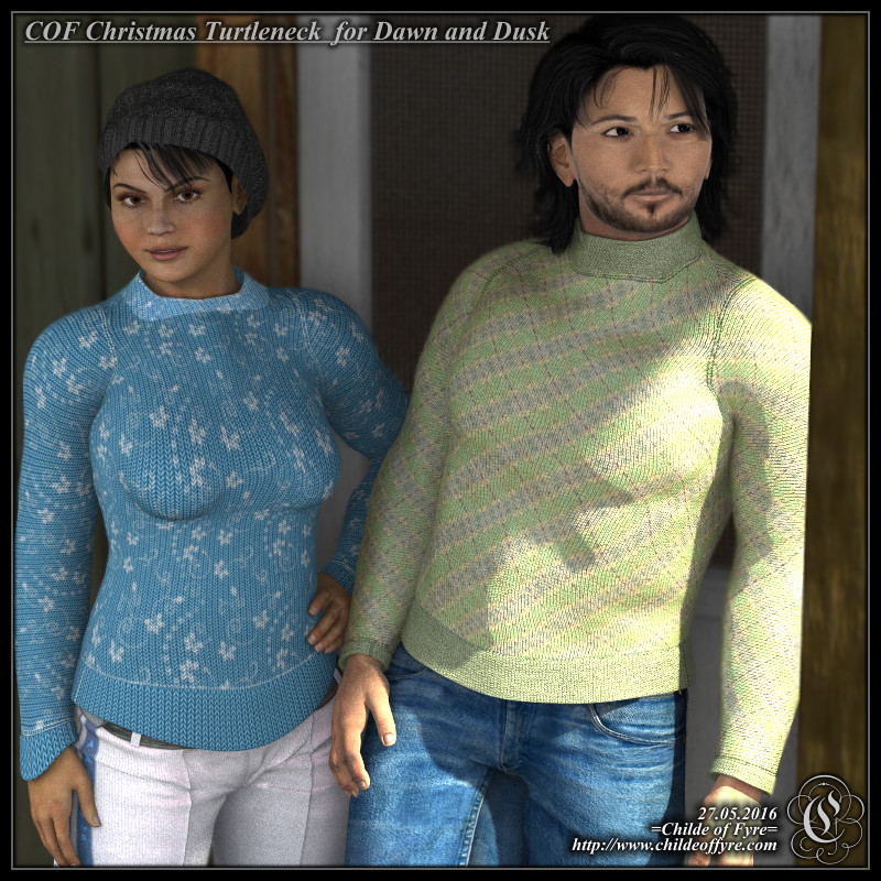 COF Christmas T-Neck for Dawn and Dusk (DS Only)