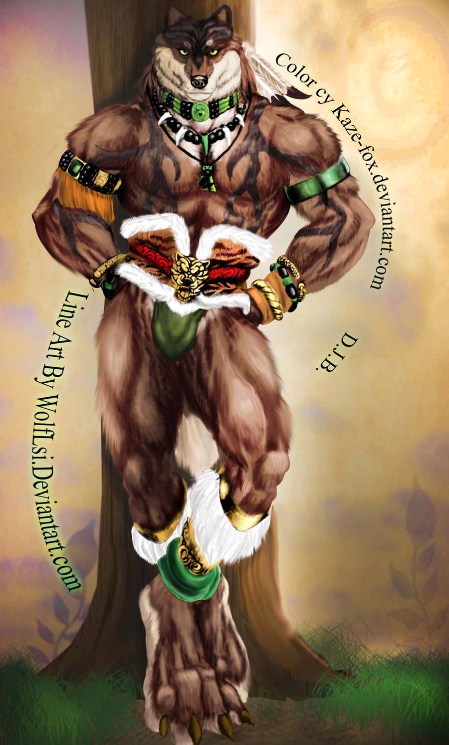 WolfLSI 5 colored by kaze-fox