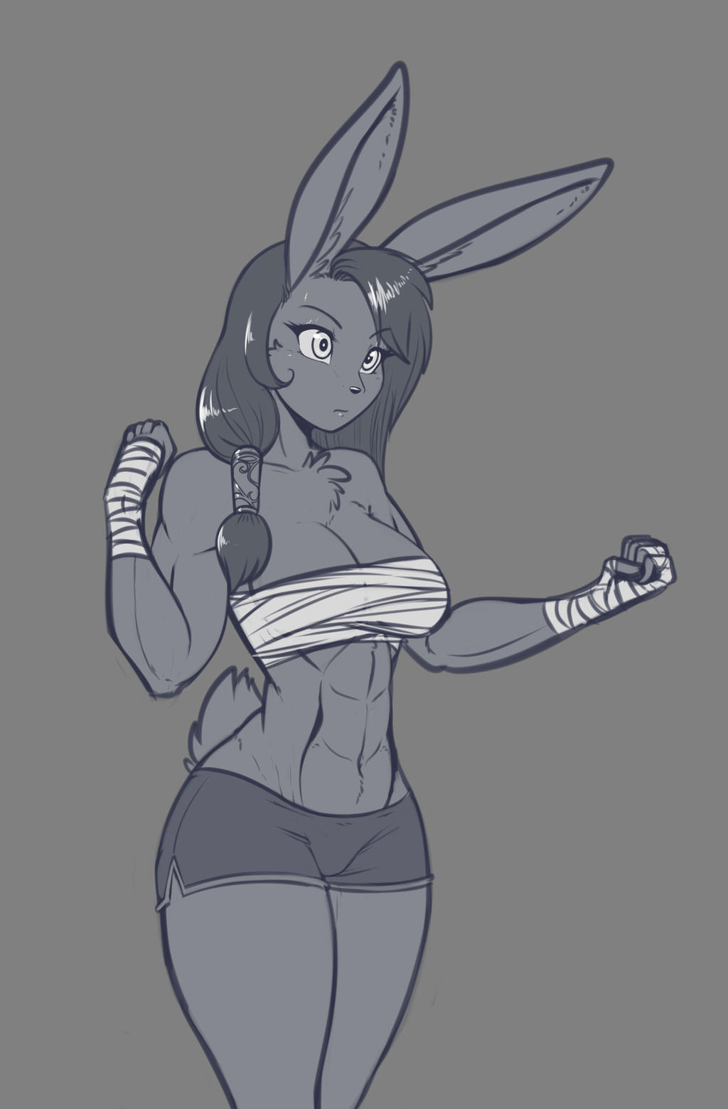 Buff Bun Doodle