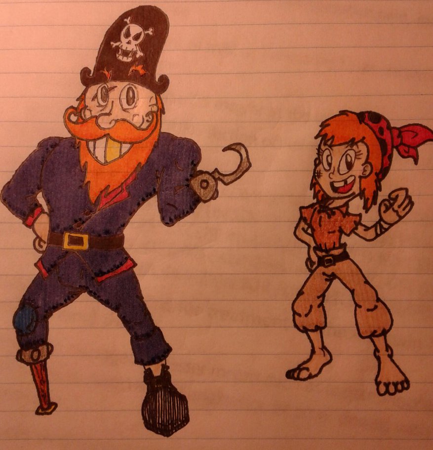 Captain Peg and Penny