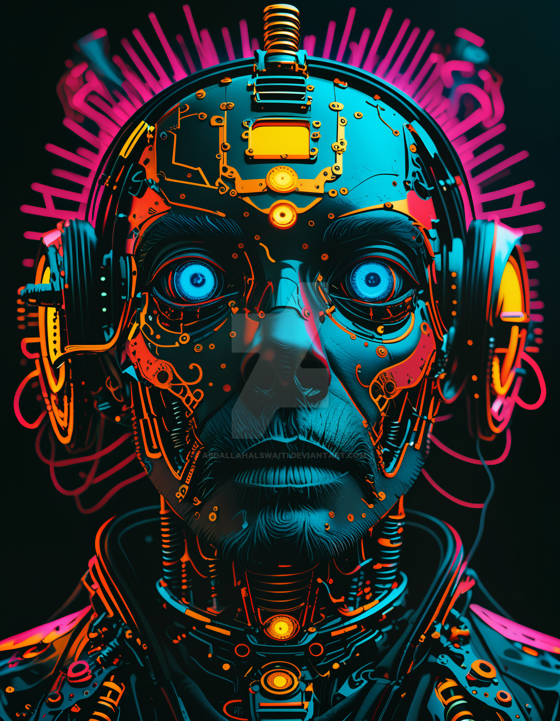 Neon Cyborg Vision by abdallahalswaiti on DeviantArt