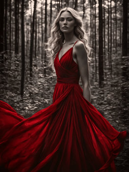 Crimson Forest Nymph