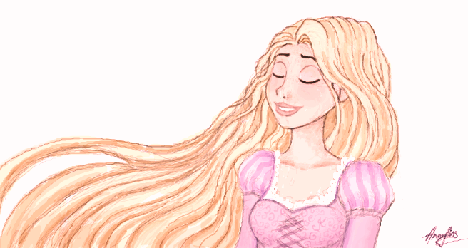 Disney Tangled sketch