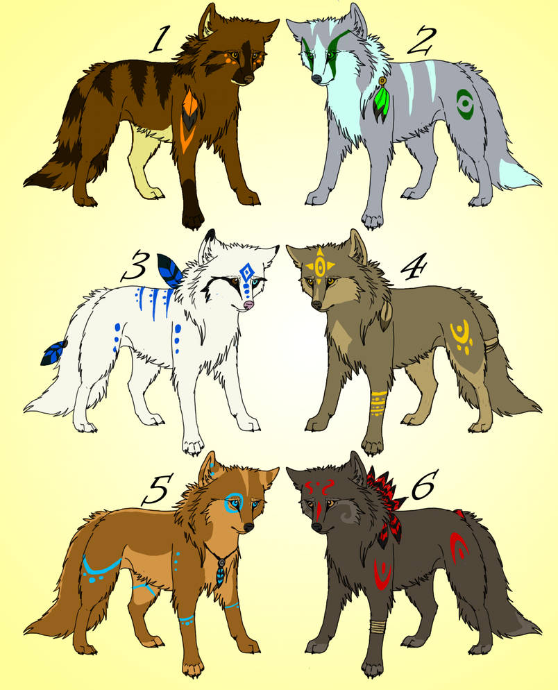 drawing contest native american wolf