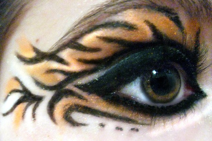 Tiger Makeup By Cannibal Kenzi On