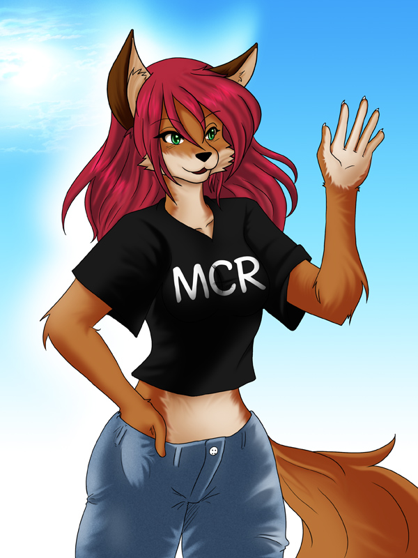 Commission - Fox Girl