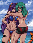 Nekocon 2012 - Kate and Nami by Sageofotherworlds