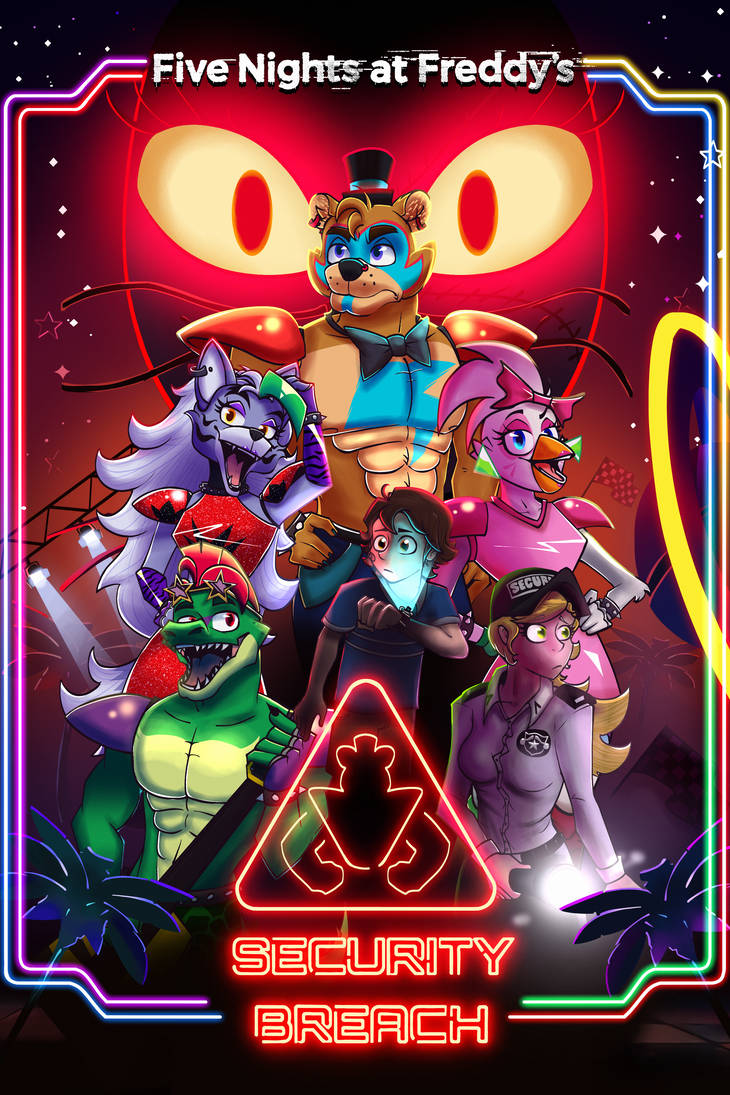 FNaF Security Breach Poster