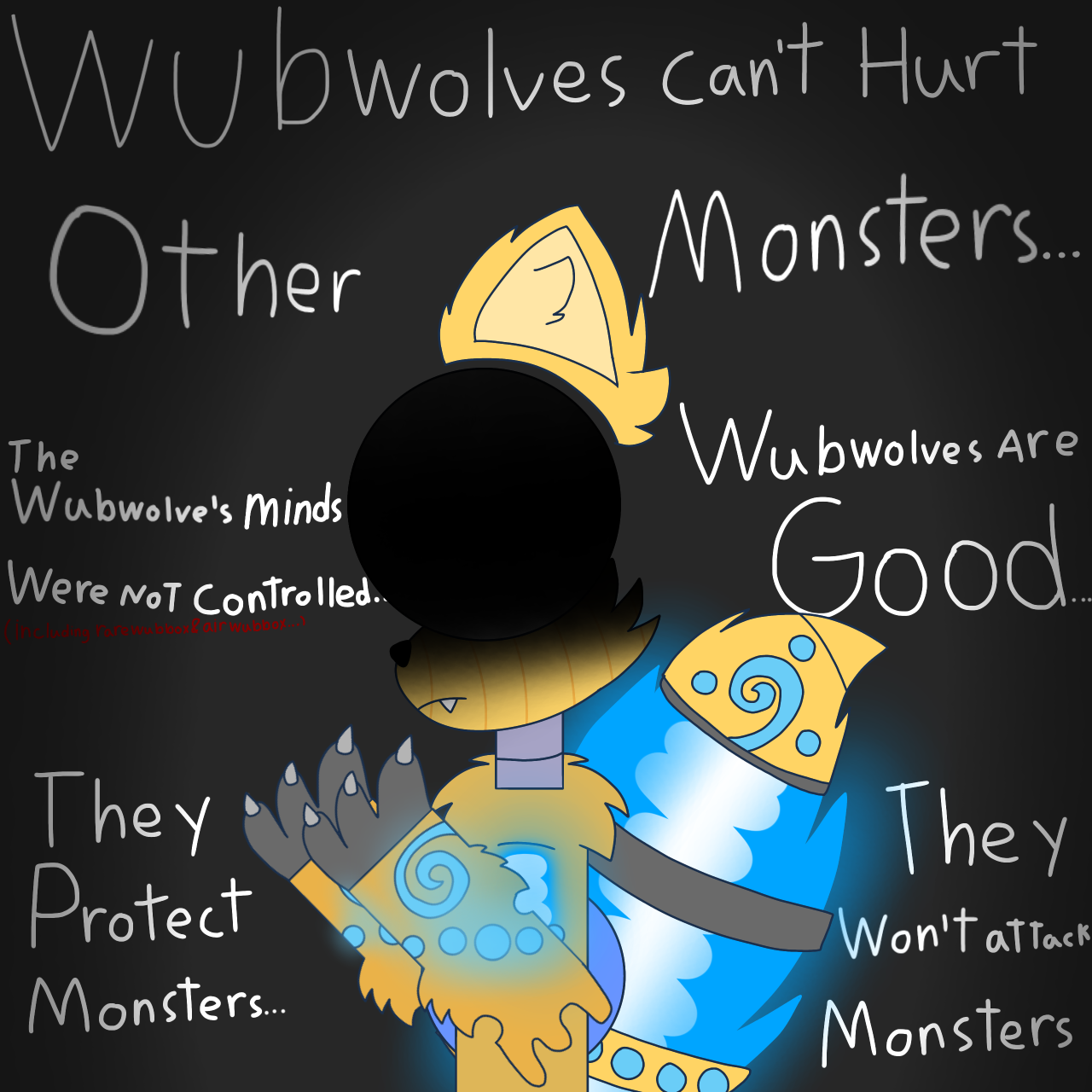 Timber wolf wubbox doodles! (AU) by KuwoShiZilla on DeviantArt