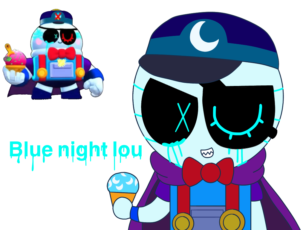Blue night lou/evil lou by Trixieberrymoon12 on DeviantArt