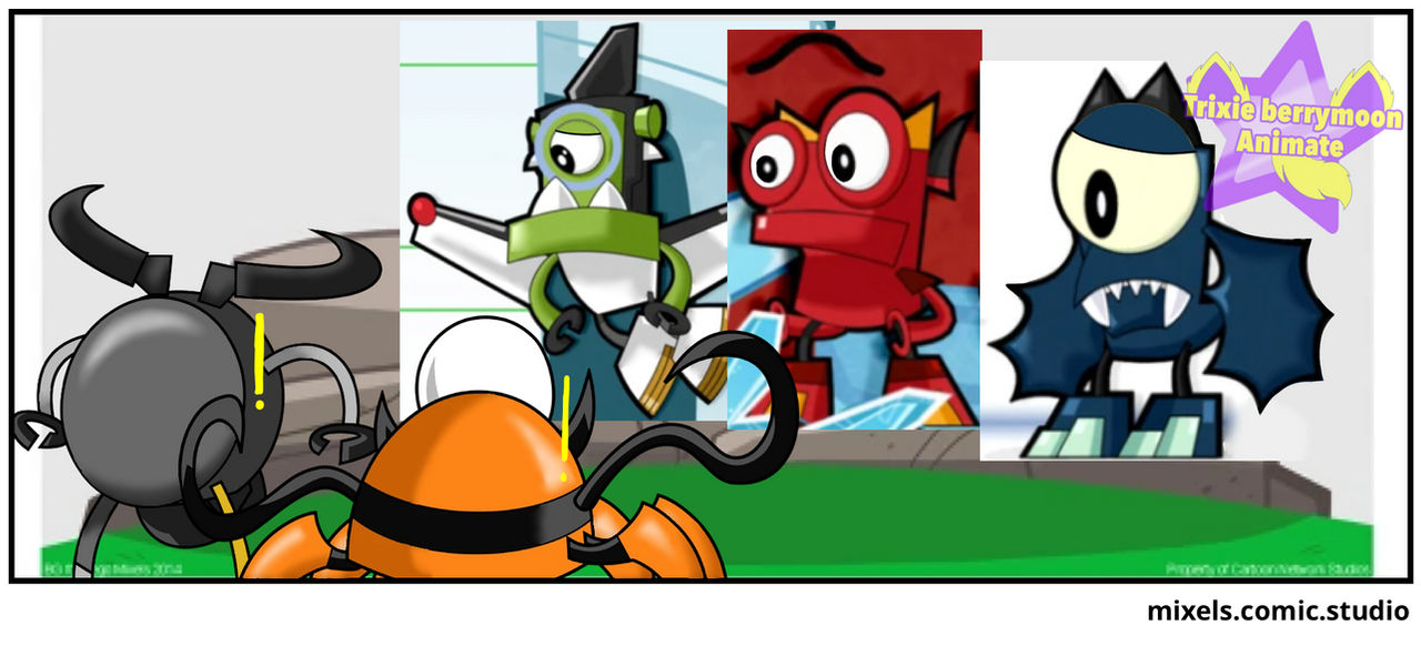 Mixels Music Deviantart Mxls:WOTS - Three Worried Mixels In Large Rock by Trixieberrymoon12 on ...