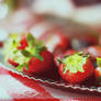 strawberries, cherries.