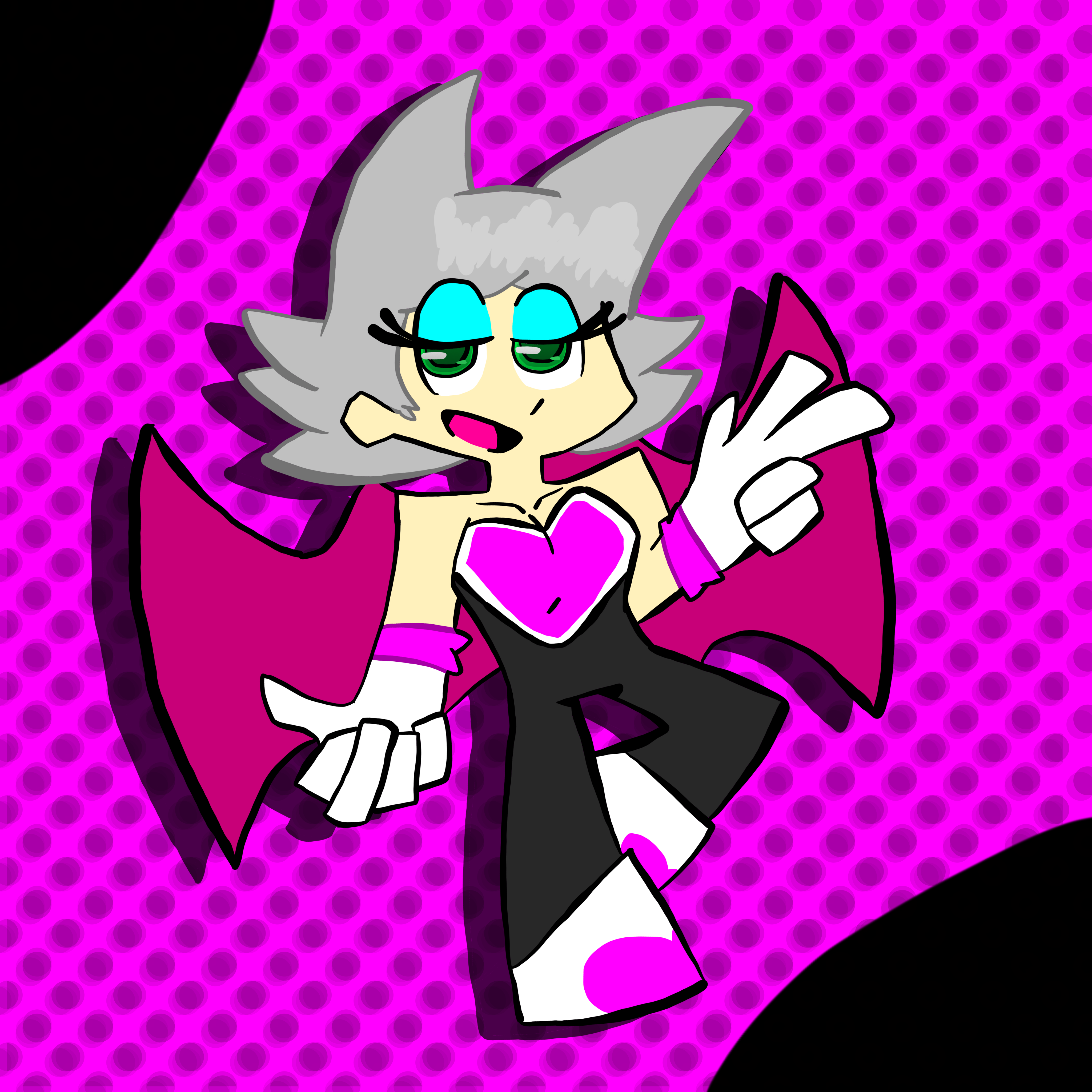 Wattabongo Rouge drawn in the PSWG Art-Style by Watta-Bongo on DeviantArt