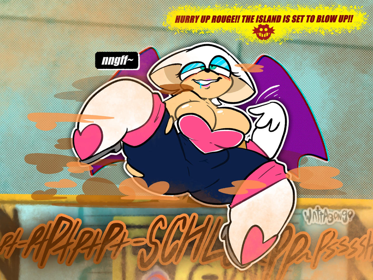 Wattabongo Rouge Relieves Herself - Check Desc by Watta-Bongo on DeviantArt