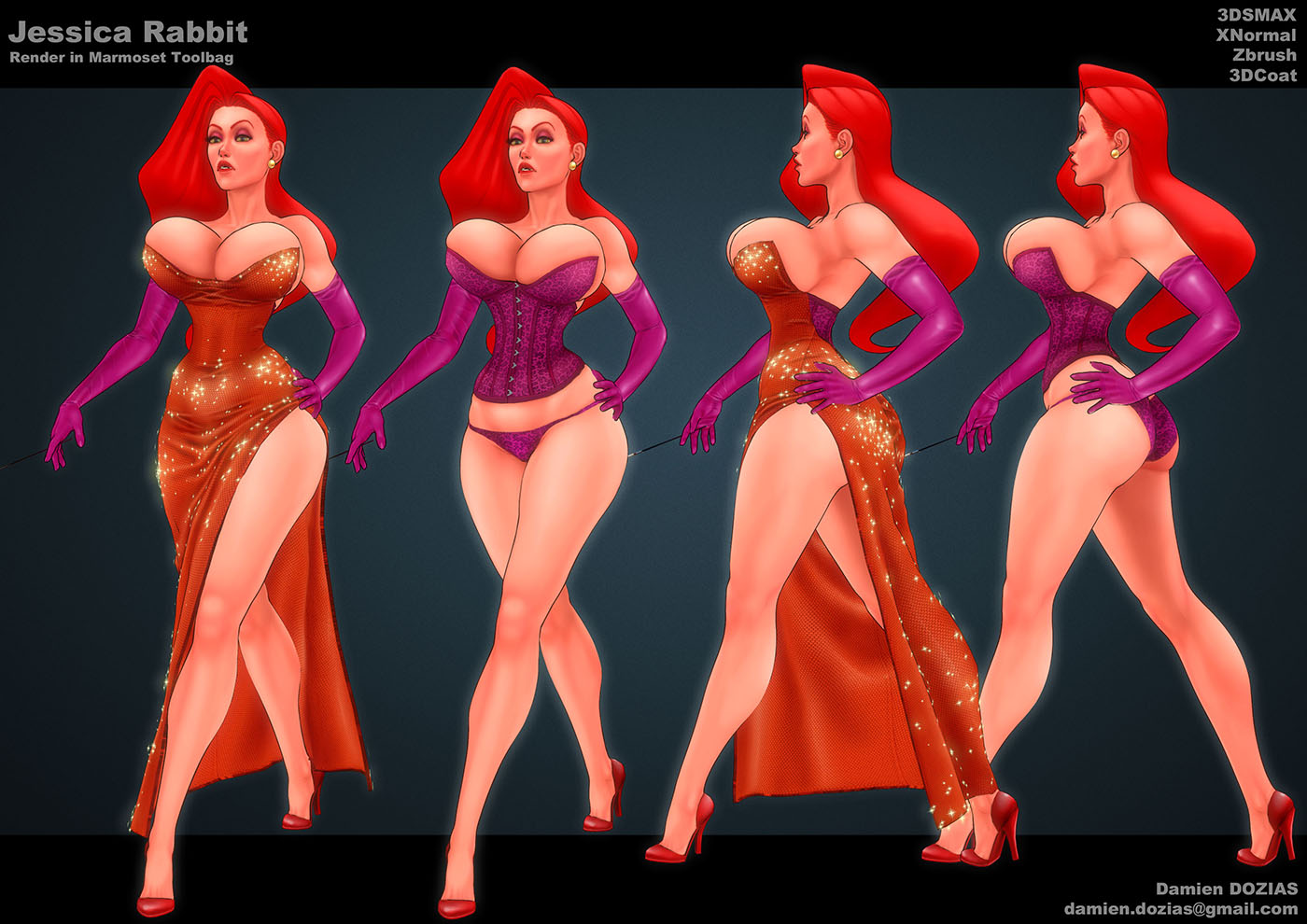 Jessica Rabbit Cartoon shot 1