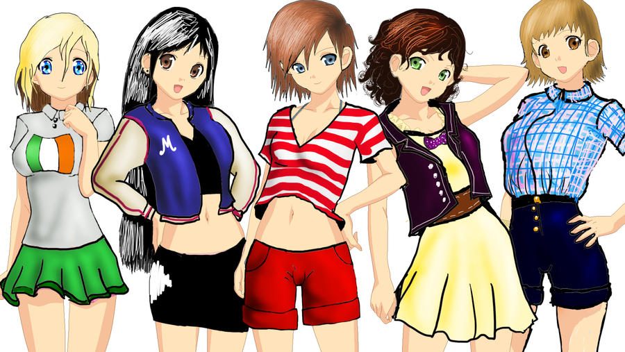 One direction gender bender by Kushina-Uzumaki-II on DeviantArt