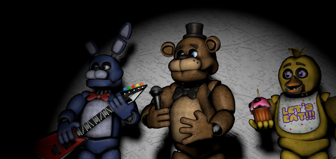 TheSunsetDude on X: C4D Fnaf: Fnaf 1 realistic animatronics   / X