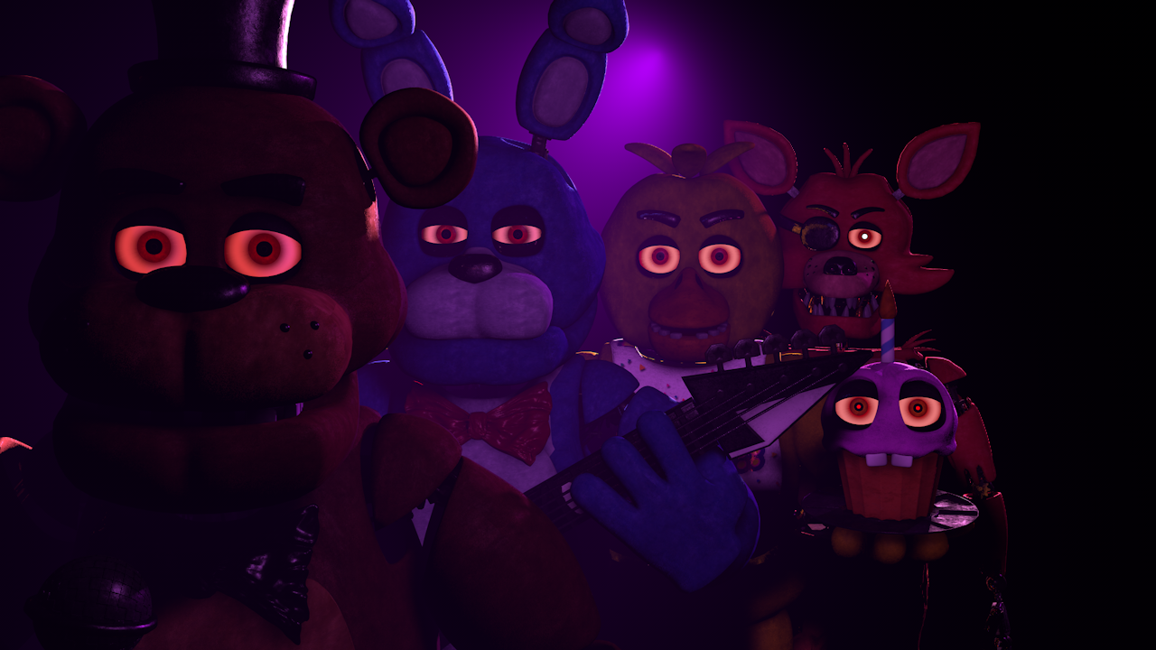 FNaF MOVIE model pack --- by Ubuntutu on DeviantArt