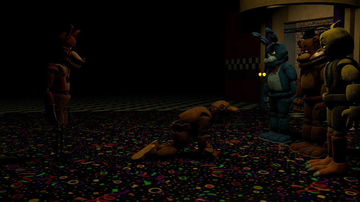 Springlock Failure Scene FNAF MOVIE/C4D/SPOILER||Springlock Scene 3/4|| by ELFOXYPROYT on DeviantArt