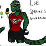 Loki green anaconda form