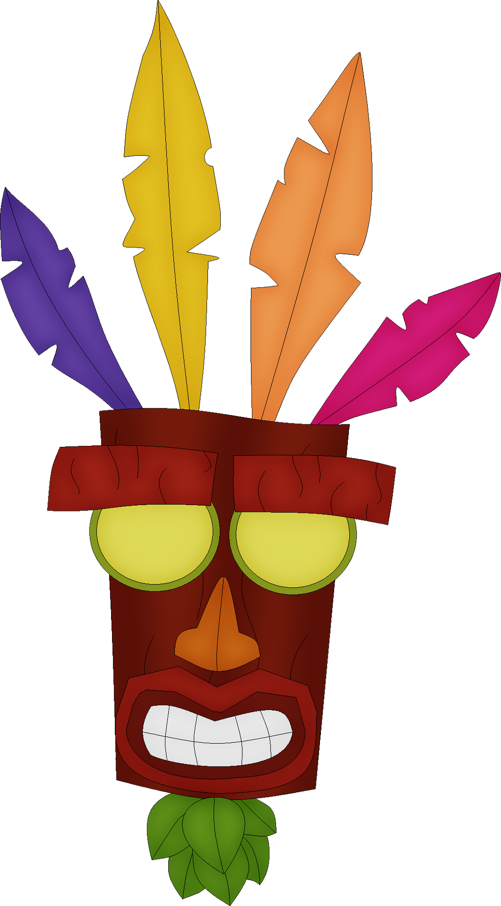 Crash Bandicoot Aku Aku by RenTheEarthDragon on DeviantArt Crash Bandicoot Aku Aku by RenTheEarthDragon on DeviantArt
