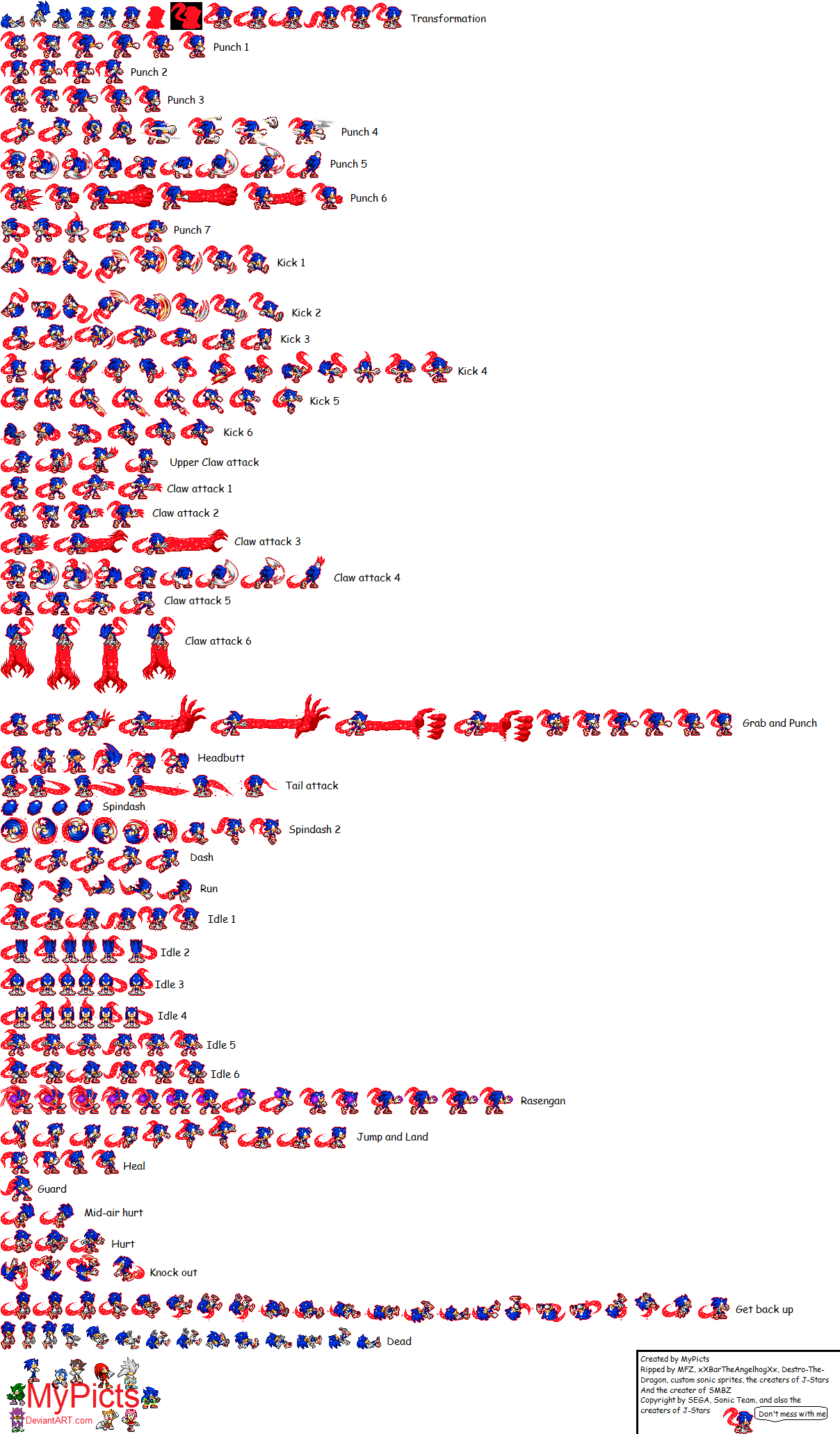 Sprite Sheet Pack by LucarioShirona on DeviantArt