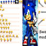 Final Fantasy Sonic X6 sprites (version 2)