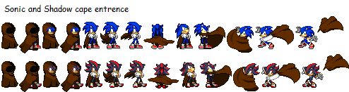 Sonic and Shadow cape entrence