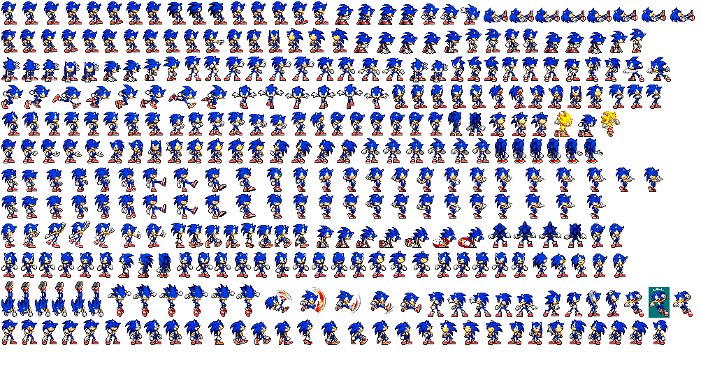 Sonic Custom Sprites by Midi -- Fur Affinity [dot] net