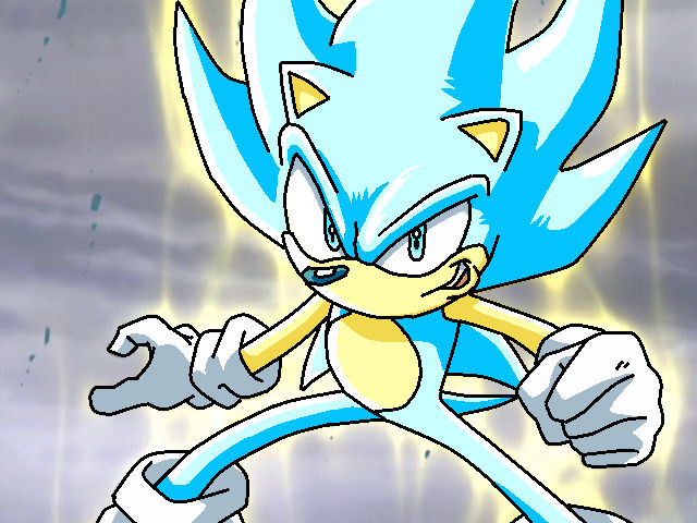 Super Sonic God Super Sonic/Super Sonic Blue by MyPicts on DeviantArt