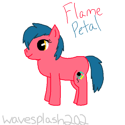 Flame Petal (Pony OC)