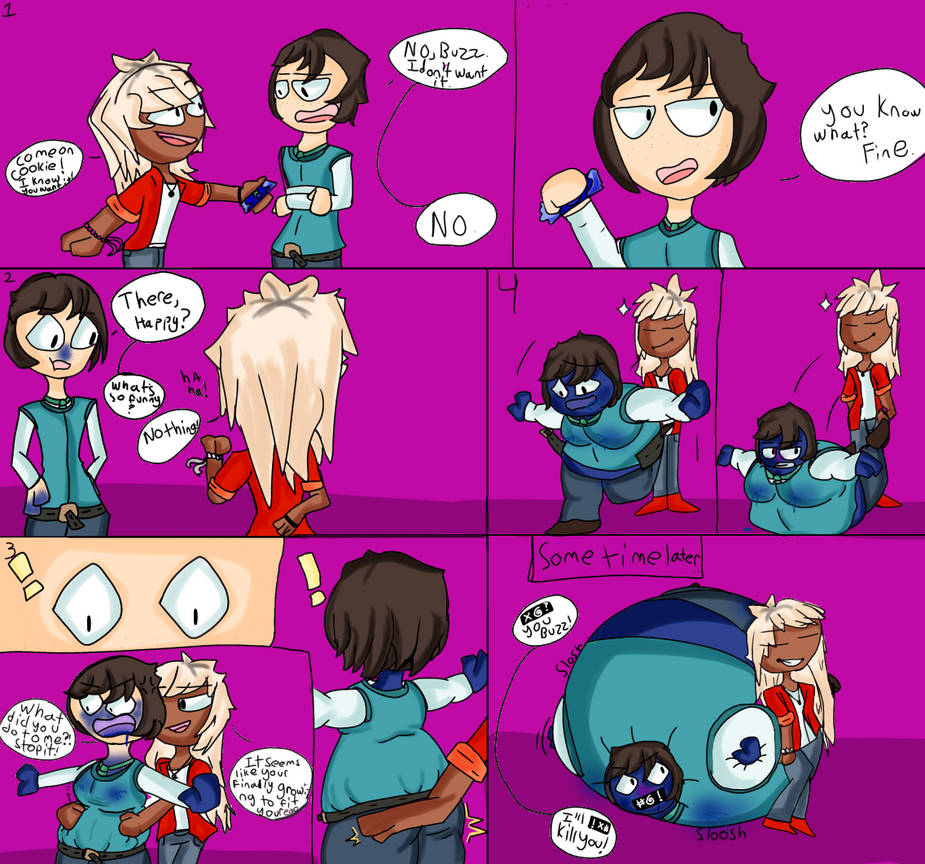 Blue Box Deviantart 43. Art trade with Newaccountgobrrr. by FightingFlower on DeviantArt
