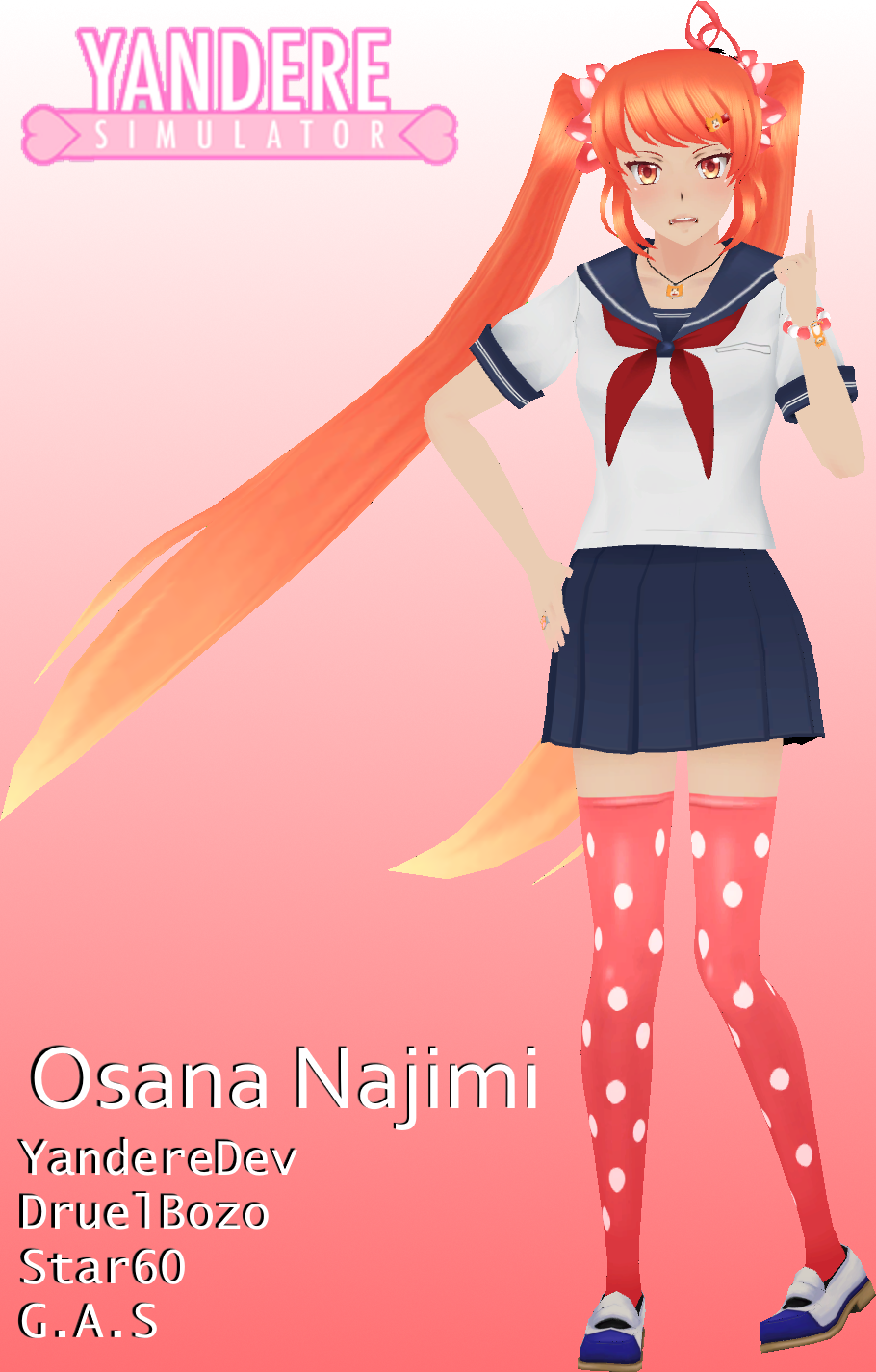 Yandere Simulator Osana Render By Star6o On Deviantart