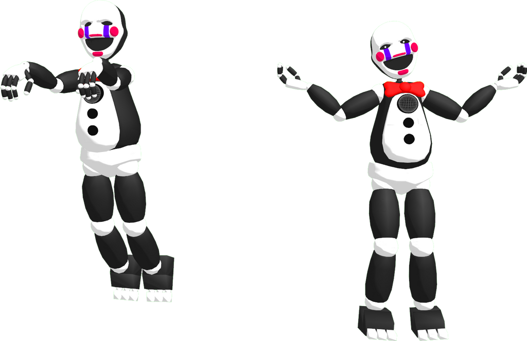 Fun Time Toy Puppet MMD FNAF Funtime Puppet DL by SoloBaka on DeviantArt
