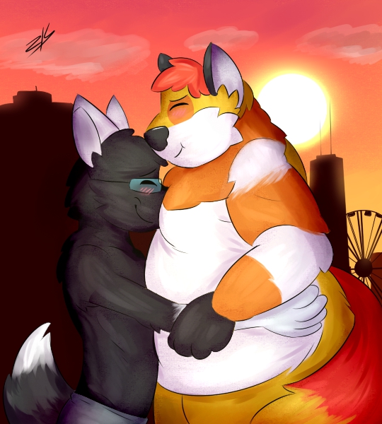 Big hug (Commission)