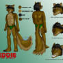 Eddie the Wolf Reference Sheet