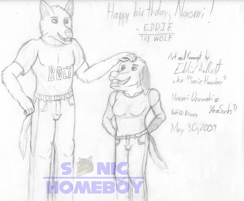 Birthday: Naomi and Bolt