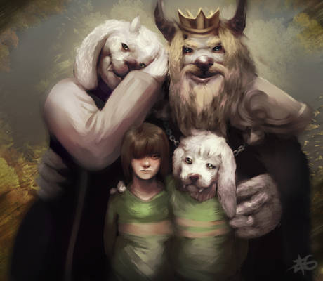 Undertale - Dremurr Family Portrait