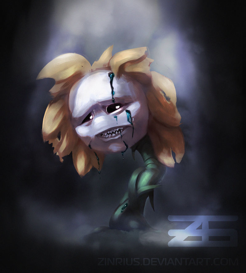 FLOWEY (UNDERTALE) by JavierG-Arts on DeviantArt