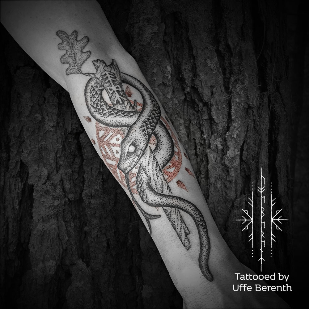 Sacred Spirit Snake Tattoo by Uffe Berenth by UffeBerenthHansen on DeviantArt Sacred Spirit Snake Tattoo by Uffe Berenth by UffeBerenthHansen on DeviantArt
