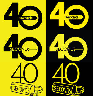 40 Seconds - Logotype